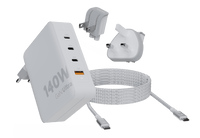 Thumbnail for 140W GaN - Ultra Travel Adapter + USB - C PD Kabel - Xtorm NL