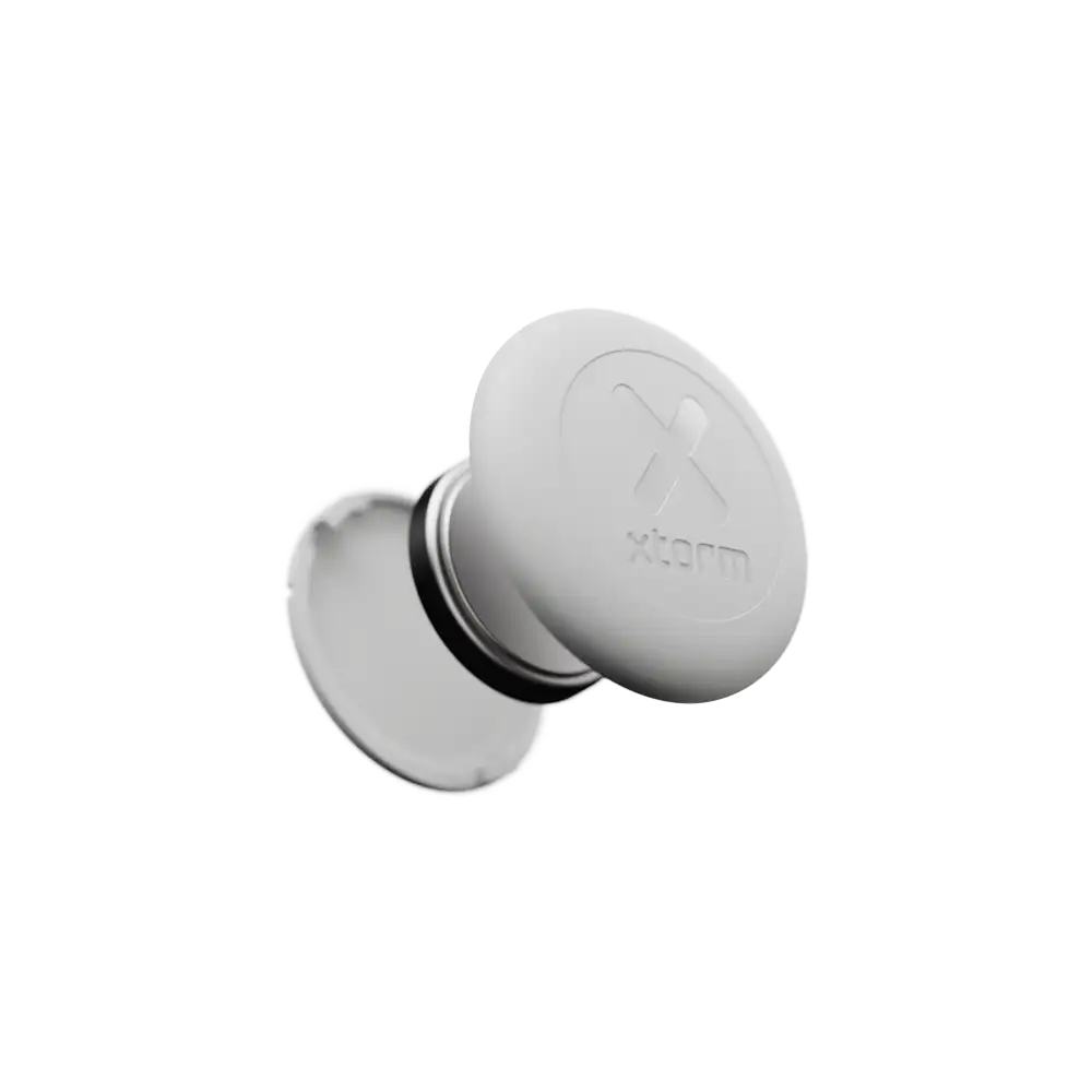 Xtorm TravelTag for iPhone (iOS) - Water-resistant - Ash White