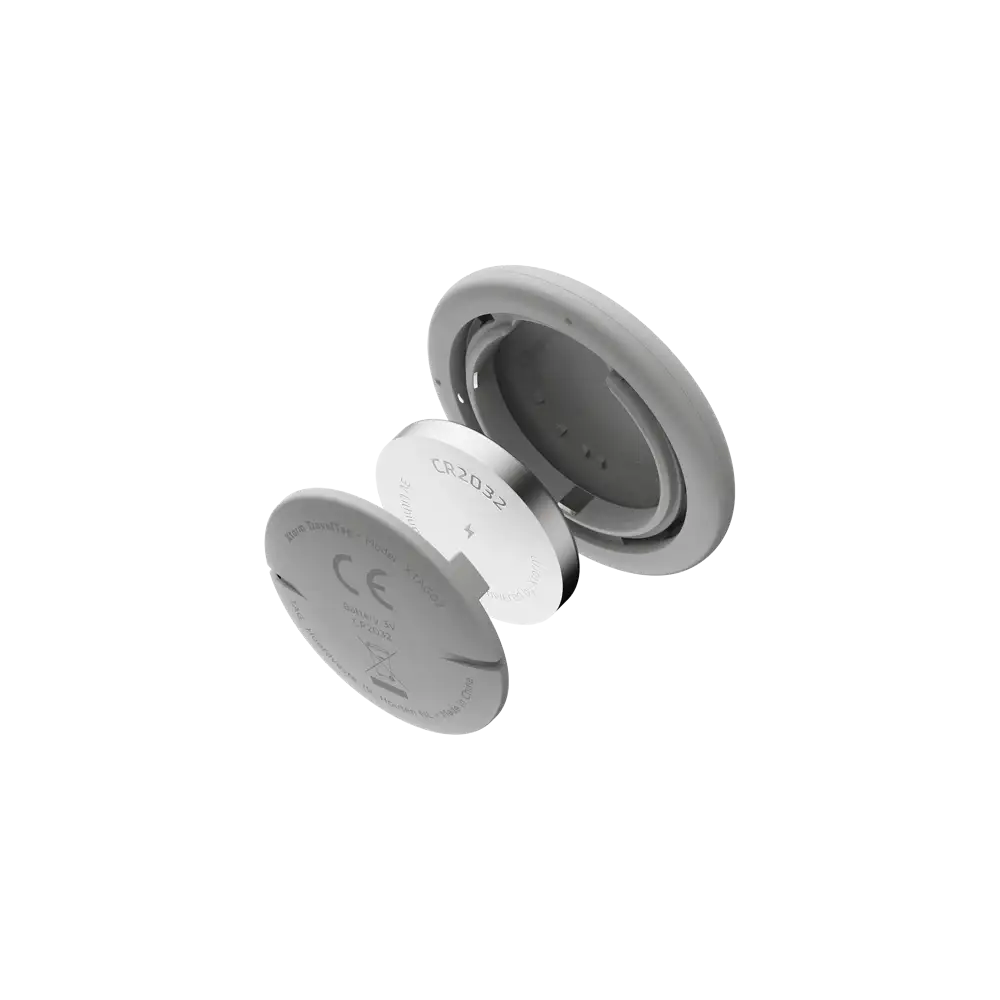 Xtorm TravelTag for iPhone (iOS) - Water-resistant - Ash White