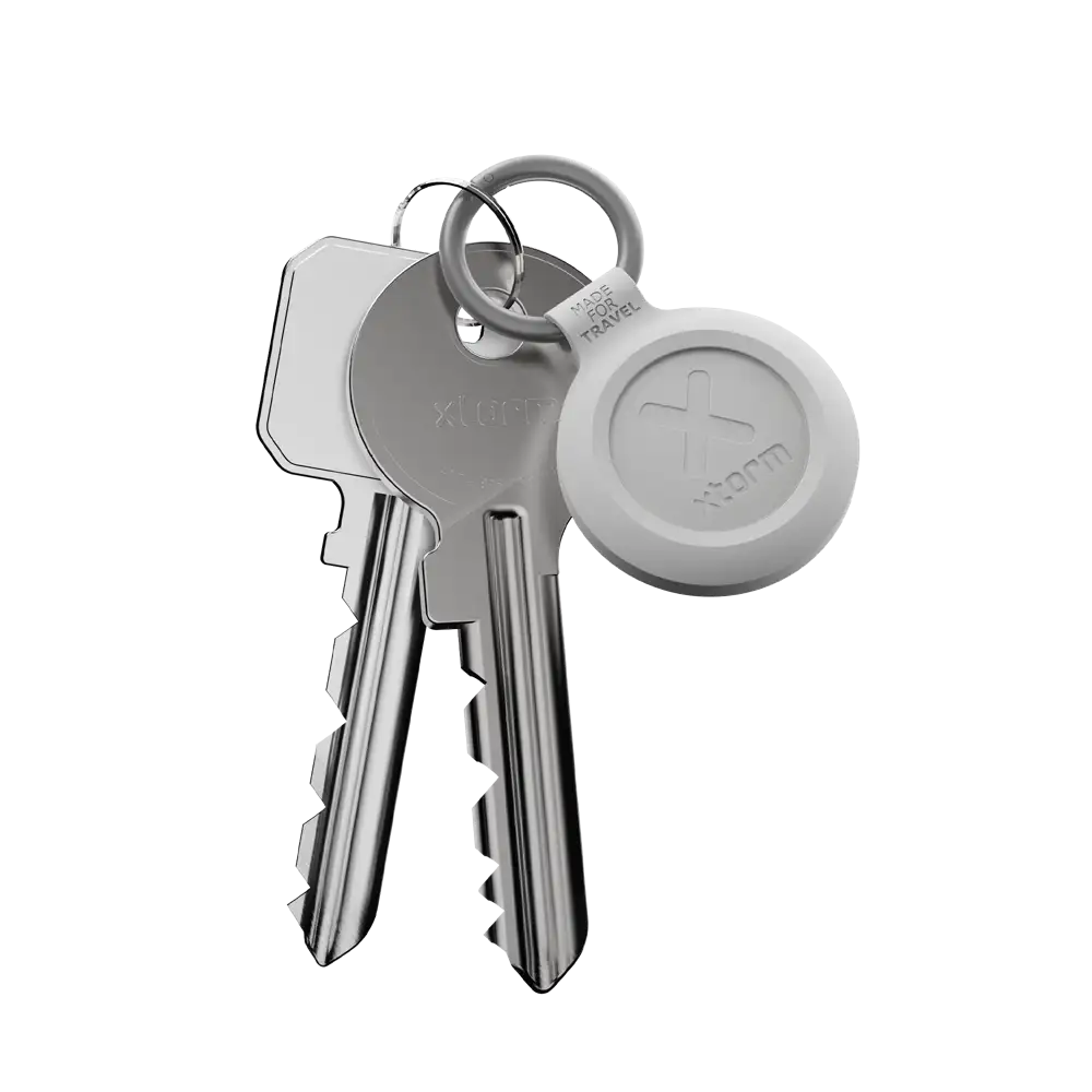 Xtorm TravelTag for iPhone (iOS) - Water-resistant - Ash White