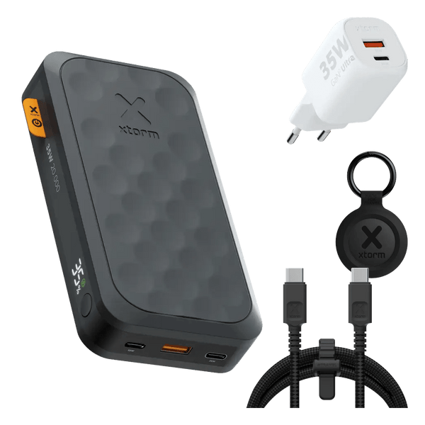 FS5 Reis Bundel - 20.000 mAh - Midnight Black - Xtorm NL