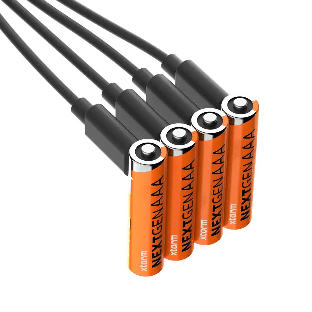 Oplaadbare AAA Batterijen met USB - C - 4 pack - Xtorm NL