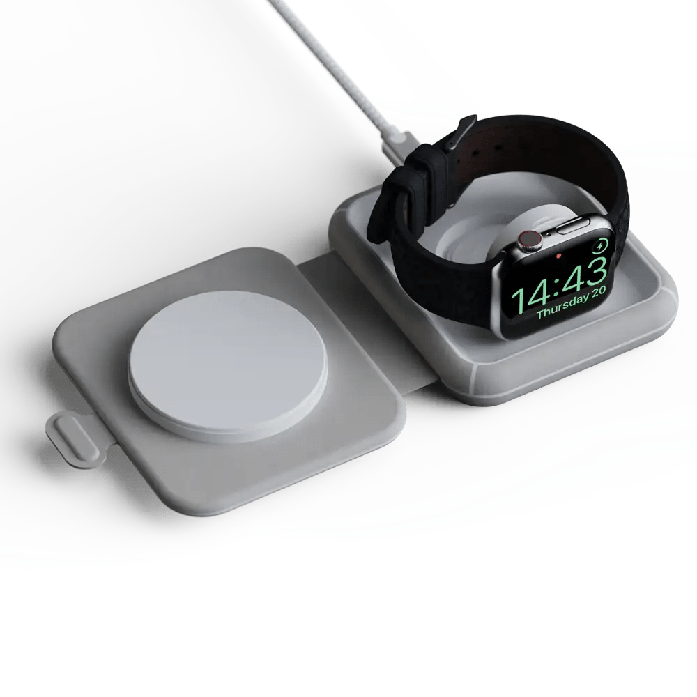 Opvouwbare Draadloze Oplader 15W - 2 in 1 - Xtorm NL