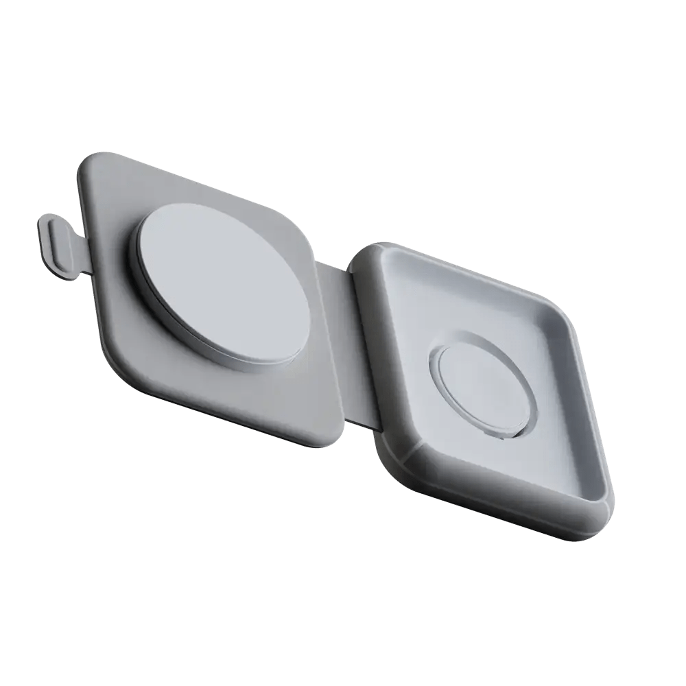 Opvouwbare Draadloze Oplader 15W - 2 in 1 - Xtorm NL