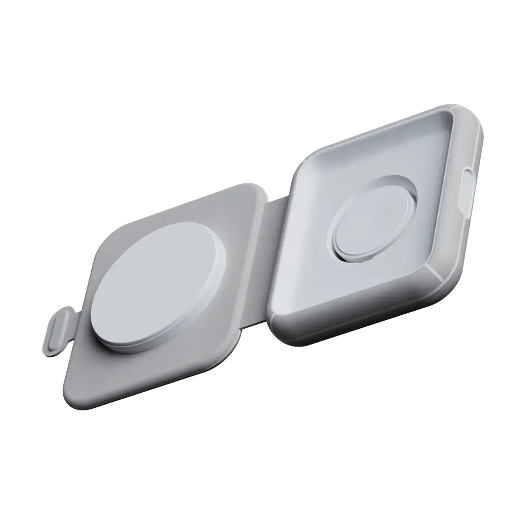 Opvouwbare Draadloze Oplader 15W - 2 in 1 - Xtorm NL