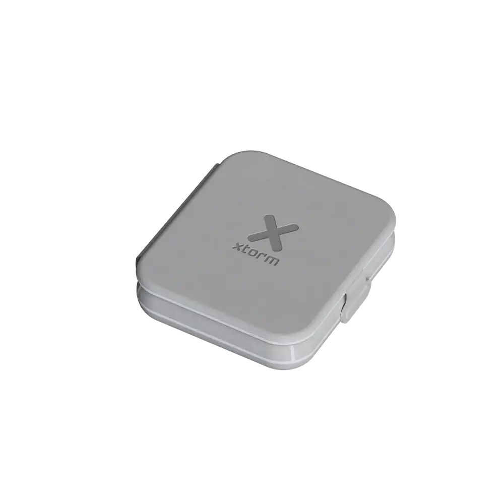 Opvouwbare Draadloze Oplader 15W - 2 in 1 - Xtorm NL