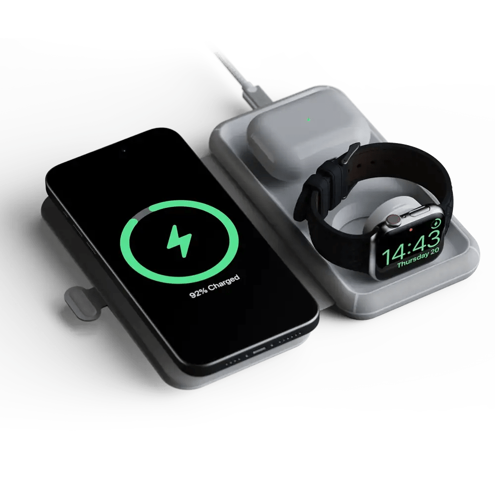 Opvouwbare Draadloze Oplader - 3 in 1 - Xtorm NL