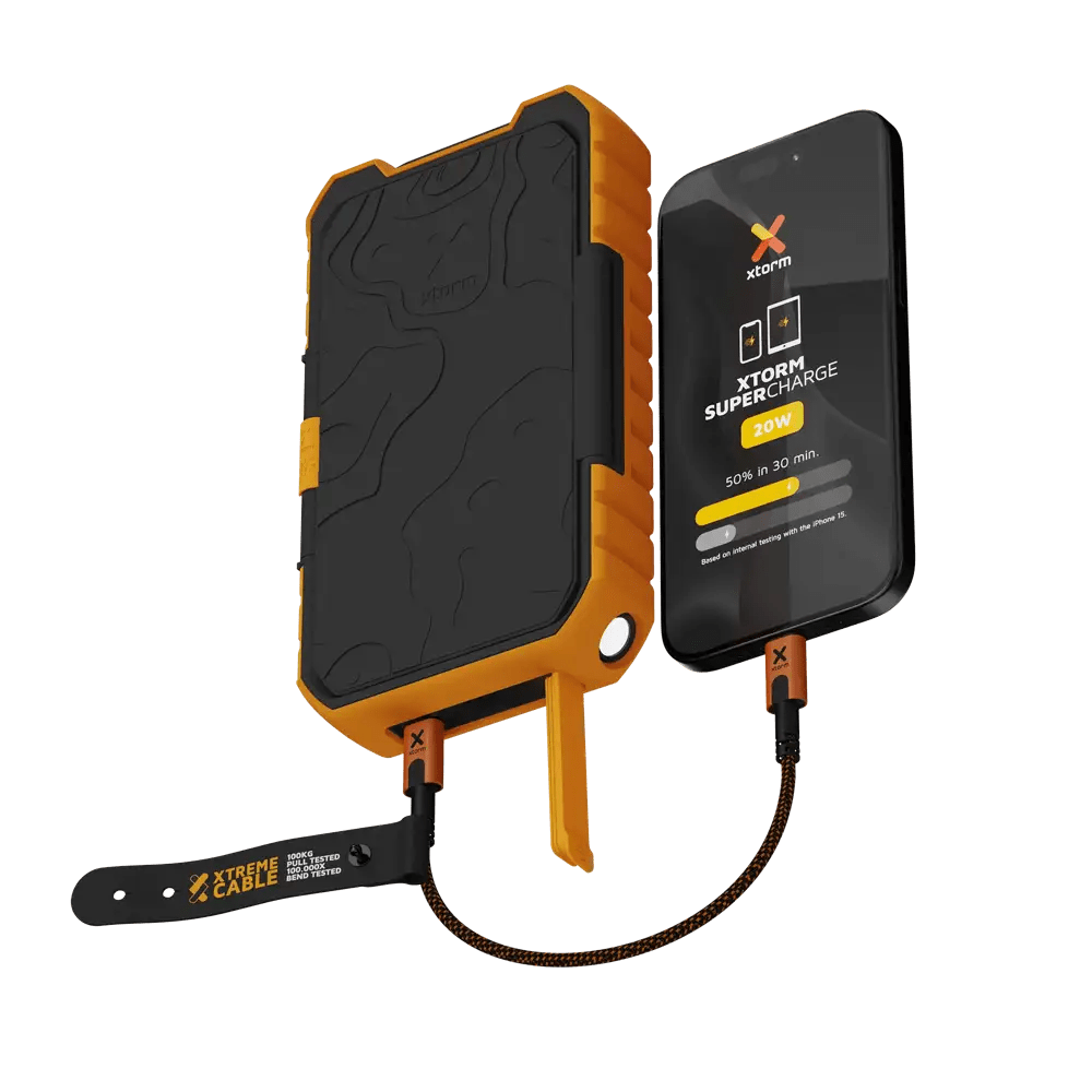 Rugged Solar Powerbank 10.000 mAh - 20W - Xtorm NL
