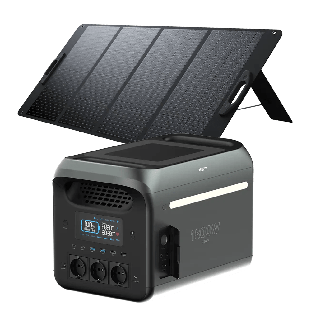 Solar Bundel - Powerstation 1800W - XP2 - Xtorm NL