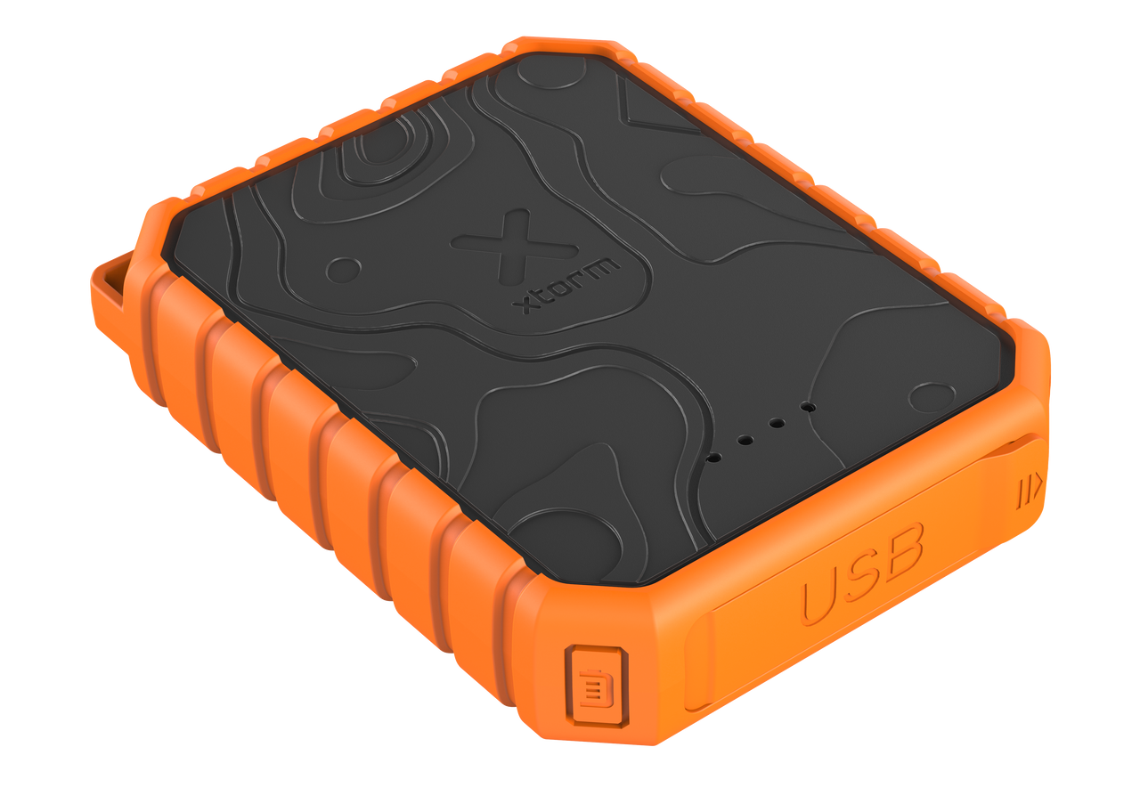 Xtorm Xtreme Powerbank Rugged 20W - 10.000 mAh - Outdoor - Waterdicht met zaklamp - Quick Charge 3.0
