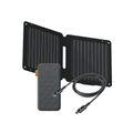 14W Draagbaar Zonnepaneel + FS5 Powerbank 10.000 mAh + USB-C PD kabel 100W Bundel