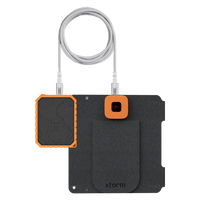 Thumbnail for 14W Draagbaar Zonnepaneel + Rugged Powerbank 10.000 mAh + USB - C PD kabel 100W Bundel - Xtorm NL