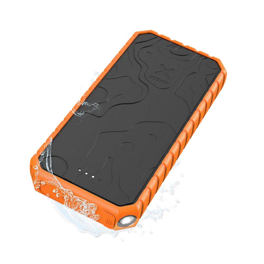 Xtorm Xtreme Powerbank Rugged 35W - 20.000 mAh - Outdoor - Waterdicht met zaklamp - Quick Charge 3.0