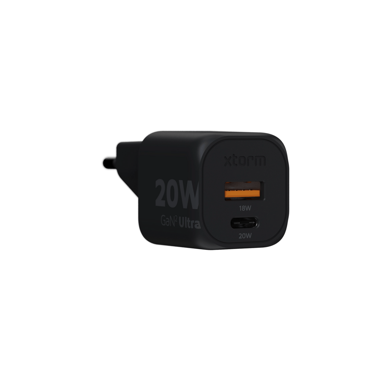 20W GaN2 Ultra Wall Charger - Black - Xtorm NL