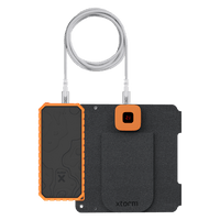 Thumbnail for 28W Draagbaar Zonnepaneel + Rugged Powerbank 20.000 mAh + USB - C PD kabel 100W Bundel - Xtorm NL