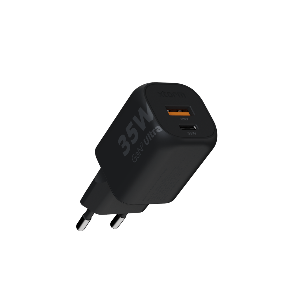 35W GaN2 Ultra Wall Charger - Black - Xtorm NL