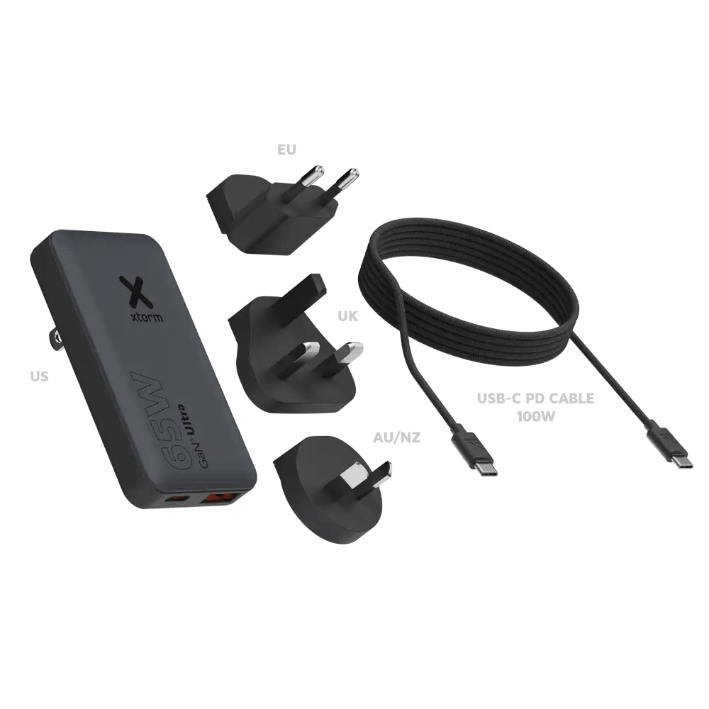65W Fast Travel Charger Kit - Xtorm NL
