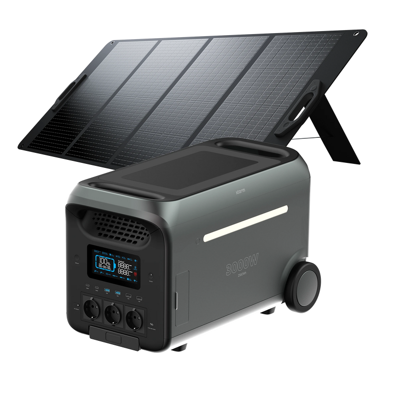 Xtorm Solar Bundel - Powerstation 3000W - XP2
