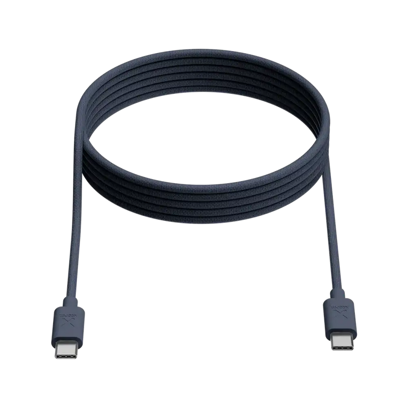 Go2 USB-C Kabel 100W - Gevlochten - 1 m - Blue