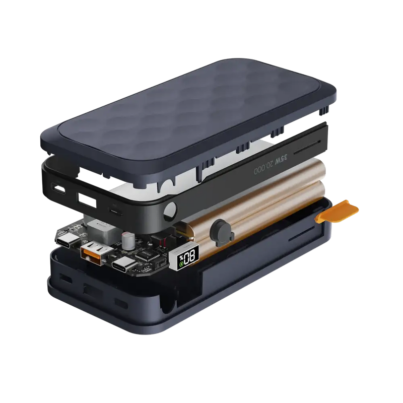 Powerbank 35W - 20.000 mAh - Fuel Series 5 - Blue