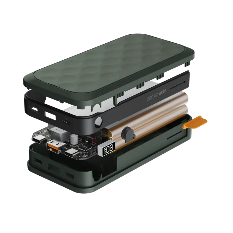 Powerbank 35W - 20.000 mAh - Fuel Series 5 - Green