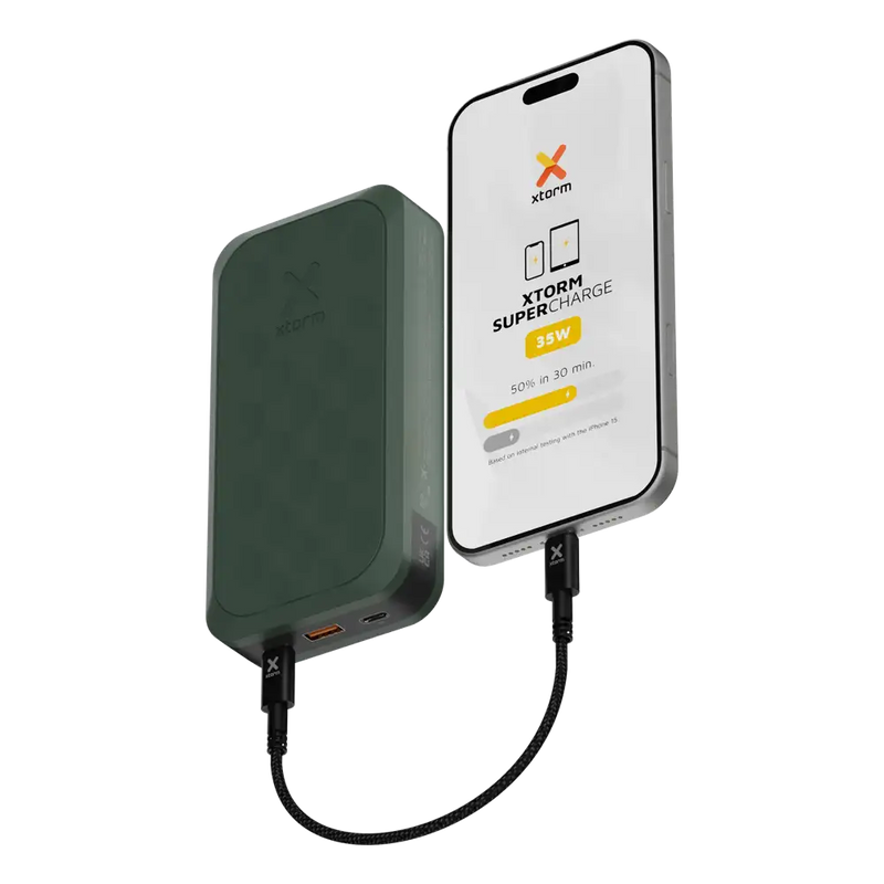Powerbank 35W - 20.000 mAh - Fuel Series 5 - Green