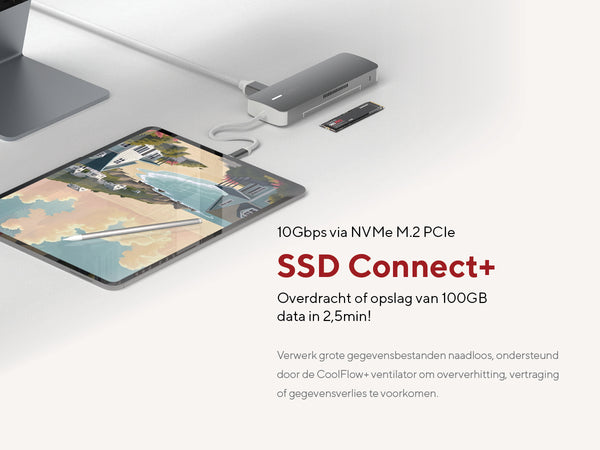 LINQ 9in1 SSD PRO USB-C Multipoort Hub 140W 4/13