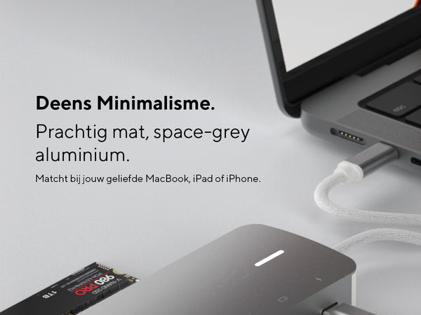 LINQ 9in1 SSD PRO USB-C Multipoort Hub 140W 10/13