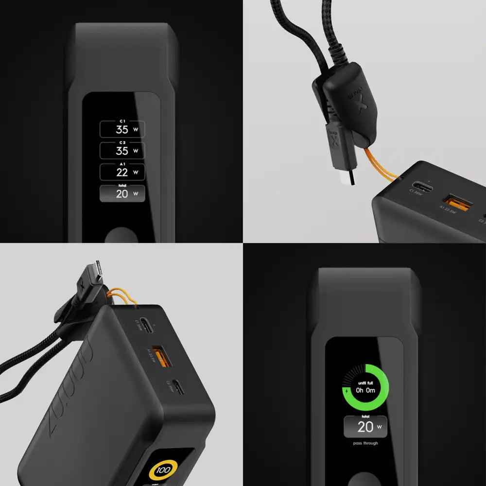 NextGen Powerbank 35W - 20.000 mAh - Midnight Black