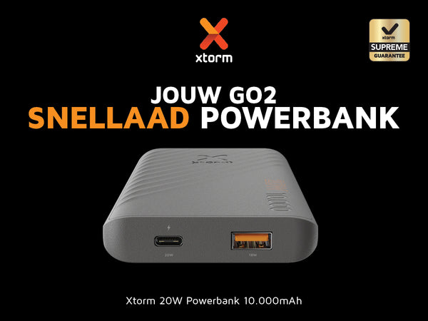 Xtorm Go2 Snellaad Powerbank 20W