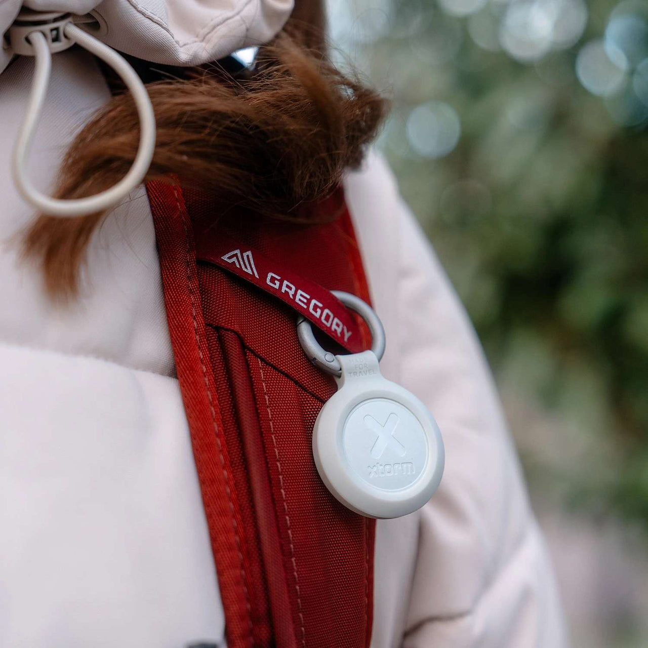 Xtorm Water-resistant TravelTag - Ash White