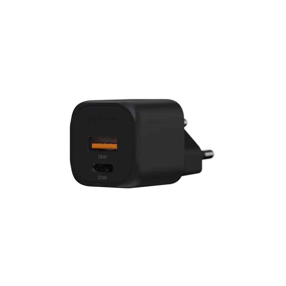 Xtorm Snellader - 20W GaN2 Ultra Adapter - Zwart