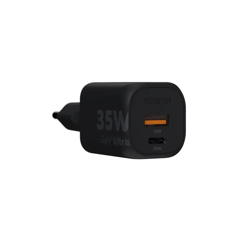 Xtorm Snellader - 35W GaN2 Ultra Adapter - Zwart