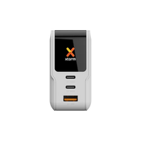 NextGen 140W Laptop Snellader - 3 poorten (2x USB-C PD + USB-A) - Dusk White
