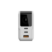 NextGen 140W Laptop Snellader - 3 poorten (2x USB-C PD + USB-A) - Dusk White