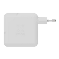 NextGen 140W Laptop Snellader - 3 poorten (2x USB-C PD + USB-A) - Dusk White