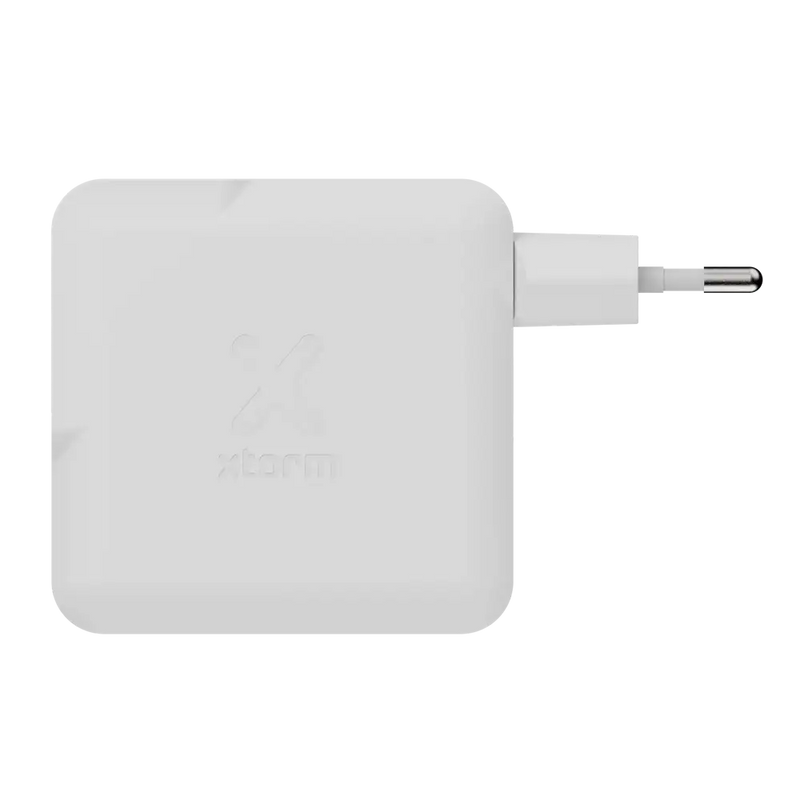 NextGen 140W Laptop Snellader - 3 poorten (2x USB-C PD + USB-A) - Dusk White