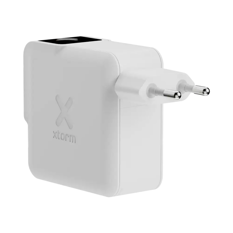 NextGen 140W Laptop Snellader - 3 poorten (2x USB-C PD + USB-A) - Dusk White