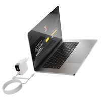 NextGen 140W Laptop Snellader - 3 poorten (2x USB-C PD + USB-A) - Dusk White