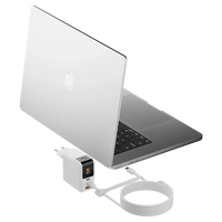 NextGen 140W Laptop Snellader - 3 poorten (2x USB-C PD + USB-A) - Dusk White