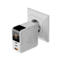 NextGen 140W Laptop Snellader - 3 poorten (2x USB-C PD + USB-A) - Dusk White