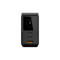 NextGen 140W Laptop Snellader - 3 poorten (2x USB-C PD + USB-A) - Midnight Black