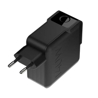 NextGen 140W Laptop Snellader - 3 poorten (2x USB-C PD + USB-A) - Midnight Black