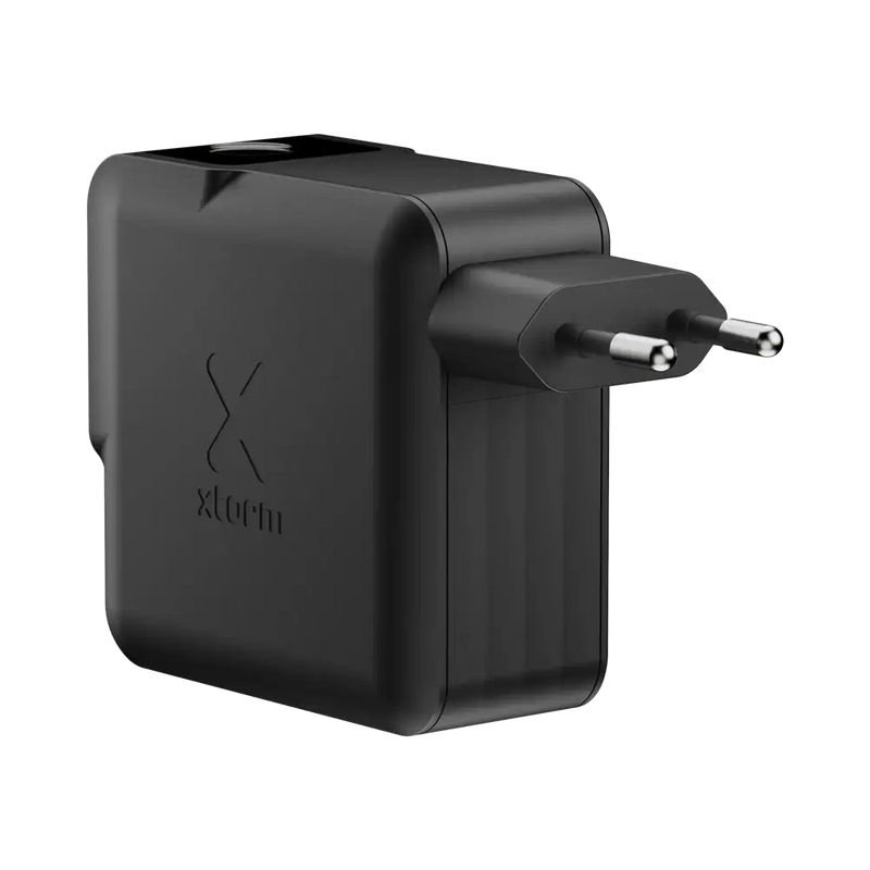 NextGen 140W Laptop Snellader - 3 poorten (2x USB-C PD + USB-A) - Midnight Black