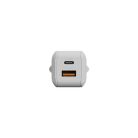 NextGen 25W Snellader - 2 poorten (USB-C PD + USB-A) - Dusk White