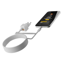 NextGen 25W Snellader - 2 poorten (USB-C PD + USB-A) - Dusk White