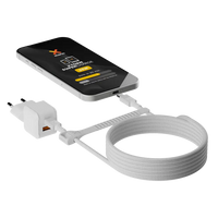 NextGen 25W Snellader - 2 poorten (USB-C PD + USB-A) - Dusk White