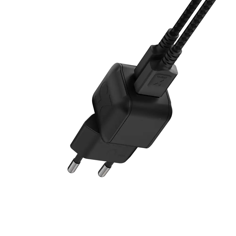 NextGen 25W Snellader - 2 poorten (USB-C PD + USB-A) - Midnight Black