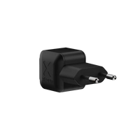 NextGen 25W Snellader - 2 poorten (USB-C PD + USB-A) - Midnight Black