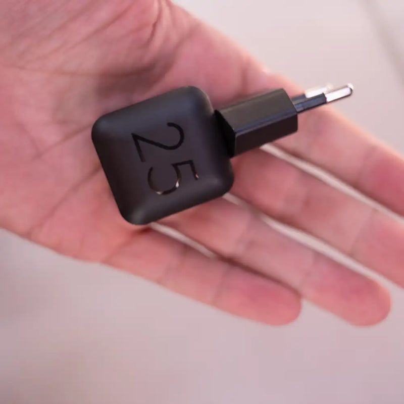 NextGen 25W Snellader - 2 poorten (USB-C PD + USB-A) - Midnight Black